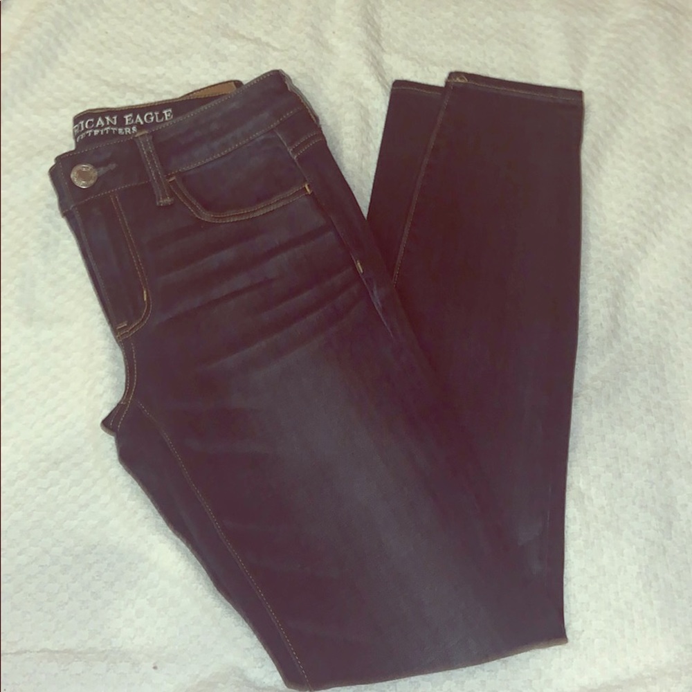 American eagle outfitter dark wash jeans